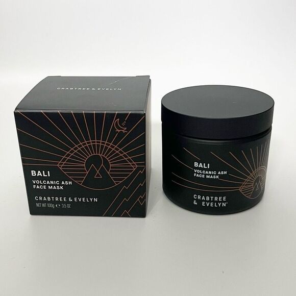 Crabtree & Evelyn BALI Volcanic Ash Mask NIB - Picture 1 of 4